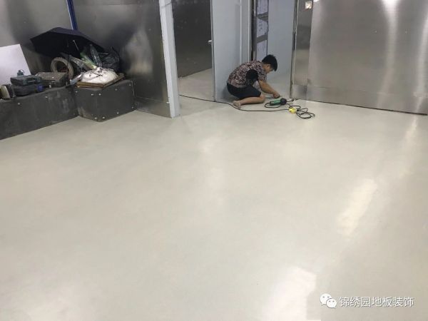 6.6黄埔区拘留所卷材胶地板铺装工程案例分享