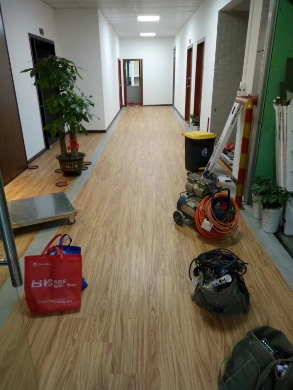 广州卡扣木地板PVC锁扣地板,无尘快捷安装
