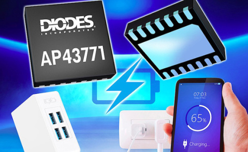 DIODES 為快速充電而推出電源控制器AP43771